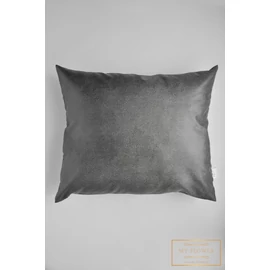 Nagy díszpárnahuzat - Szürke kígyóbőr mintás műbőr