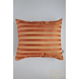 Nagy díszpárnahuzat - Narancssárga csíkos