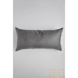 Hosszúkás díszpárnahuzat - Szürke, kígyóbőr mintás műbőr