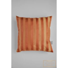 Kis díszpárnahuzat - Narancssárga csíkos