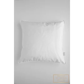 Kis díszpárnahuzat - Fehér, csipke szegéllye