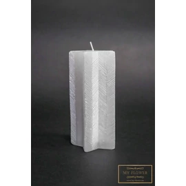 Gyöngyház csillag formájú gyertya